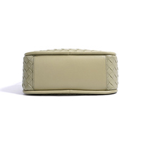 Sac à main de luxe pour femme en cuir véritable tressé, sac à bandoulière en cuir de vachette souple avec poignée design