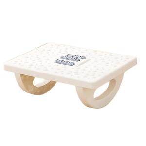 Reposapiés Cómodo con Función de Masaje, Móvil y Ajustable, Apto para Oficina y Hogar - Product Image 3