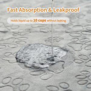 YK Großhändler <span class=keywords><strong>Super</strong></span> wasch bar wasserdicht saugfähig Haustier Training Hund Pee Pads Welpen Pads - Product Image 3