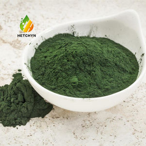 Fonte di fabbrica per uso alimentare microalghe additivo alimentare 60% naturale Base vegetale proteine in polvere di alghe verdi Spirulina organica in polvere - Product Image 2