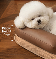 Coussin pour animaux de compagnie, grand lit pour chien, imperméable, séchage rapide, lavable, amovible, antidérapant, résistant aux rayures, toutes saisons, pour chiens et chats