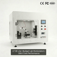 Máquina de Electrohilado Económica LT-SE 30kV, Compacta de Sobremesa, para Producción de Nanofibras, Diseño sin Mangueras, para Laboratorio Universitario