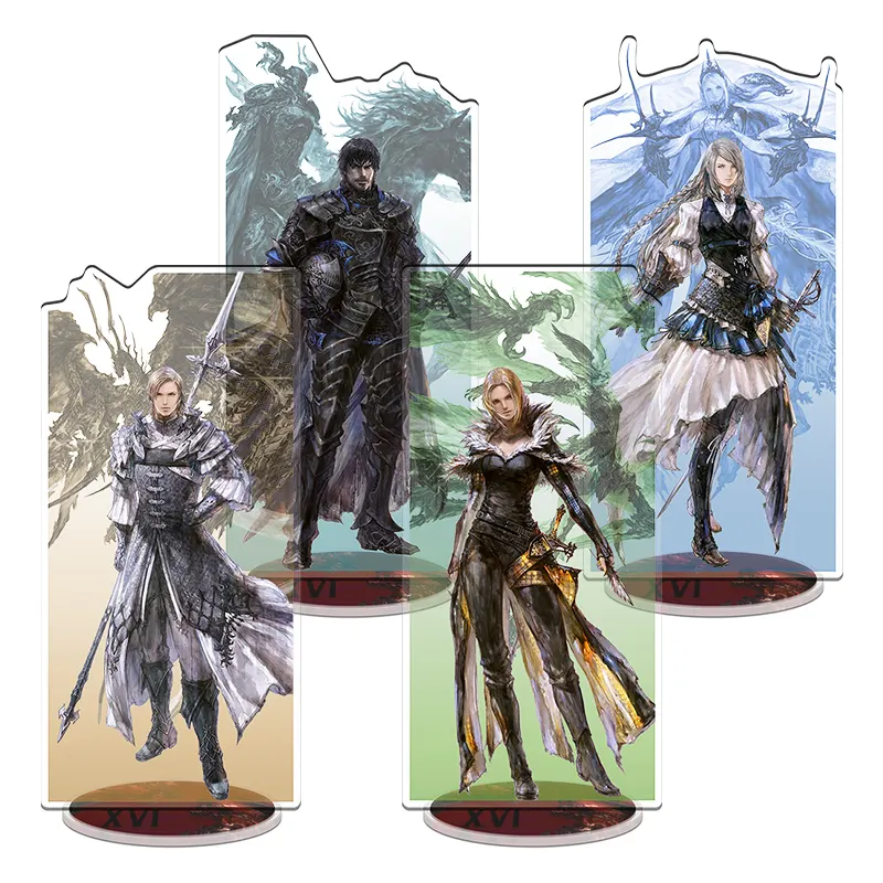 20 CM FF XVI 16 Final CLIVE Fantasy XVI jogos brinquedos derivados acrílico suporte figuras bonecas para o jogador