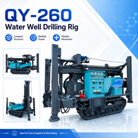 Foreuse rotative portable Feiyang pour l'échantillonnage de roches et la construction de puits d'eau, avec moteur diesel-pneumatique