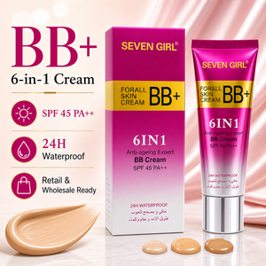 BB <span class=keywords><strong>Cream</strong></span> 6 en 1 Multifunción, Éxito de Ventas Transfronterizo, Corrector, Unifica el Tono de Piel, Larga Duración, Resistente al Agua - Product Image 1