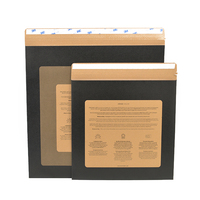 Cartes de remerciement personnalisées de luxe avec enveloppe et autocollants, enveloppe de pochette d'invitation, emballage cadeau de mariage