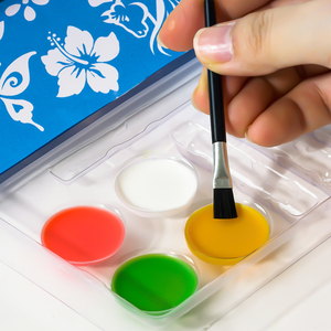Ensemble de peinture pour le visage avec bâtons, palette et pochoirs pour une expérience améliorée pour les enfants - Product Image 4