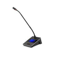 Nouvelle unité de président de conférence filaire avec fonction vocale pour la gestion du temps, microphone numérique tactile réglable et étanche pour les discussions
