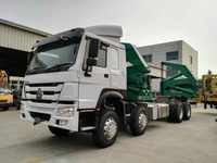 Qsmotor-remorque élévatrice, conteneur à chargement automatique, avec poignée à main droite, latéral 40 pieds