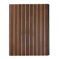 Panel de Pared de PVC Impermeable con Diseño de Madera, Revestimiento Decorativo para Paredes Interiores de Hogares, Hoteles y Oficinas