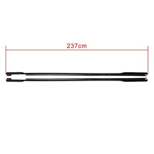 Faldas laterales negras brillantes de ABS, faldas laterales de parachoques de estilo <span class=keywords><strong>B</strong></span> para <span class=keywords><strong>BMW</strong></span> 7 Series G70 2023-IN G70, faldas laterales - Product Image 6