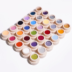 RISYAL Gel de vernis à ongles transparent solide pour photothérapie, application crémeuse <span class=keywords><strong>et</strong></span> lisse, qualité salon, style japonais, en pot, vente en gros - Product Image 5