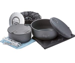 Juego de Ollas para Acampar al Aire Libre, para 2-3 Personas, para Viajes, Caza, Senderismo, Juego de 3 Piezas, Juego de 4 Piezas, Antiadherente - Product Image 4