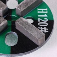 120 #   Disque de meulage diamanté de 4 pouces pour béton, avec segment plat et conception segmentée, pour la préparation des sols