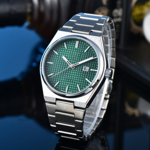 Reloj de Cuarzo Tianjia con Tres Agujas, Visualización de Fecha, Correa de Acero, Resistente al Agua, Luminoso, Estilo Ejecutivo, Reloj de Pulsera para Parejas - Product Image 4