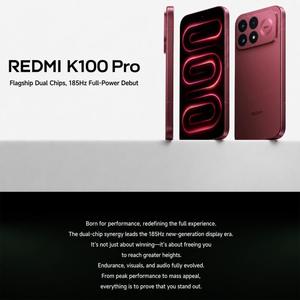 Nuevo Xiaomi Redmi K100 <span class=keywords><strong>Pro</strong></span>, Teléfono Resistente, 12GB+512GB, <span class=keywords><strong>5G</strong></span>, Doble SIM, Xiaomi HyperOS 3, Snapdragon 8 Elite Serie V - Product Image 2