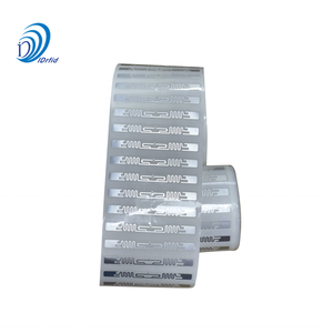 100*100 mét (4 "* 4") 9640 RFID Trắng nhãn dán nhãn hậu cần Quản Lý Kho Hàng UHF RFID <span class=keywords><strong>Tag</strong></span> - Product Image 6