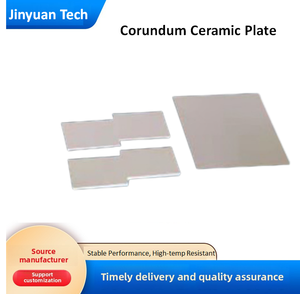 Plaques en céramique de corindon usinées sur mesure pour l'électronique et les machines textiles pour four de fusion Services de traitement courbé et coupé - Product Image 2