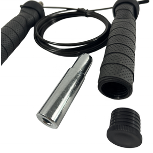 크로스 트레이닝 조정 가능한 속도 점프 로프 PVC 스틸 케이블 하중 베어링 블록 운동 건너 뛰기 로프 - Product Image 4