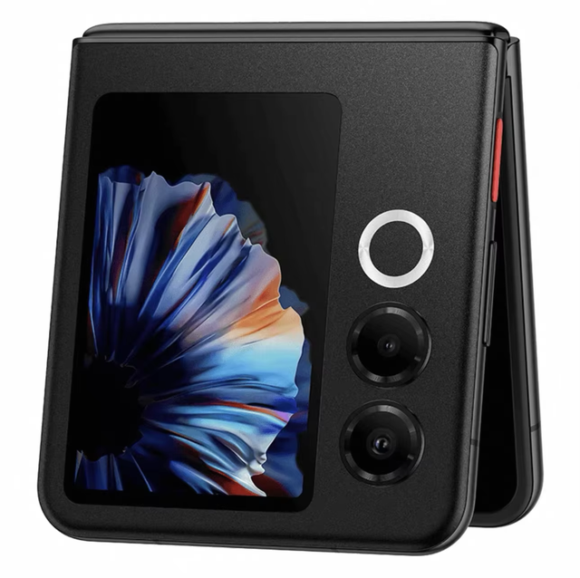 2025 New Original ZTE Nubia Flip 2 5G 6.9 Inch Folding Screen Dimensity 7300X 12GB+512GB,50MP Cam 4325mAh Battery 5G Smart Phone