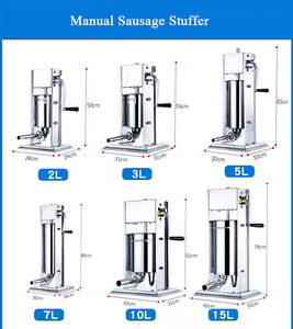Insaccatrice professionale per salsicce heavy duty 10L 12L 15L insaccatrice per salsicce - Product Image 6