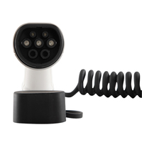 Câble de chargeur de voiture Ev de qualité supérieure, Type 2, IEC62196, Mode 3, câble de charge Ev> 10000 fois 2 ans