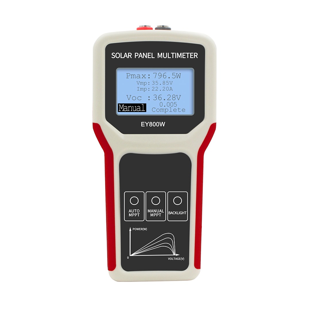35A Digital Power Solar Panel Multimeter Smart Current Voltage Solar Panel Tester