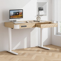 Tables de bureau multifonctionnelles PRORIALS, bureau en bois massif, design moderne et luxueux pour usage commercial, bureau d'étude, bureau d'ordinateur