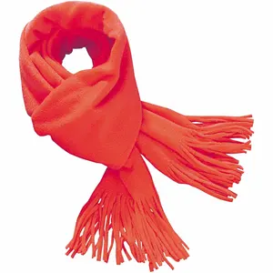 Écharpe 03047 en polaire à franges, merchandising personnalisé - Product Image 1