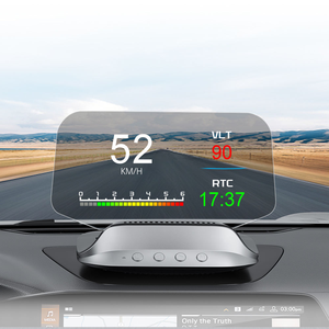 Wiyii C3 ओब्ड2 + Gps + नेविगेशन गेज कार हुड हेड अप डिस्प्ले मिरर पैनल डिजिटल स्पीडोमीटर और डायग्नोस्टिक टूल - Product Image 1