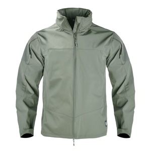 Chaqueta ligera para exteriores para hombres, adecuada para desplazamientos, informal, táctica, con capucha, impermeable a prueba de viento, chaqueta deportiva - Product Image 4