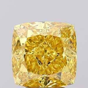 Pierre de diamant VS2 taille carrée coussin modifiée, éclatante et intemporelle, pour la création de bijoux - Product Image 1