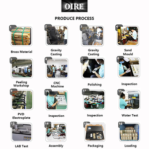 OIRE Kaiping Robinet de <span class=keywords><strong>lavabo</strong></span> de salle de bain design moderne personnalisable en usine <span class=keywords><strong>Mitigeur</strong></span> de <span class=keywords><strong>lavabo</strong></span> en cuivre <span class=keywords><strong>doré</strong></span> et durable - Product Image 6