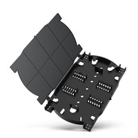 Bandeja de Empalme de Cable de Fibra Óptica DIMAN de 24 Núcleos, Costo de Fábrica, ABS/PP, Caja de Disco para Empalmador de Fibra Óptica FTTH