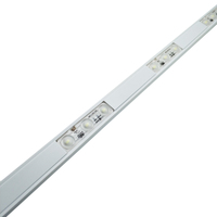 Module de lumières Led sur rail 1 an, bon marché, Installation de feux Led 12v, 7 pièces par mètre pour signalisation numérique