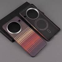 Étui en carbone sergé 3K pour OnePlus 13 avec grande ouverture pour l'appareil photo, coque de téléphone en fibre d'aramide