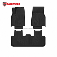 Tapis de sol de voiture TPE pour Tesla Model Y, tapis antidérapants personnalisés 3D, tapis de voiture complets pour Model Y YL 3