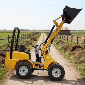 Mini-chargeuse sur pneus HAIJU H180 avec moteur diesel Yanmar, capacité <span class=keywords><strong>de</strong></span> levage 1000 kg, chargeuse sur pneus 4x4, pneus 10.0/75-15.3, <span class=keywords><strong>prix</strong></span> avantageux - Product Image 1