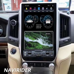 Radio para Auto de 13.6 Pulgadas con Pantalla Android 11, GPS, Carplay, Navegación, Reproductor Multimedia de Video para Toyota Land Cruiser 200 LC300 2016-2020 - Product Image 1