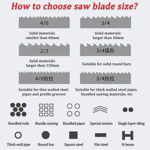 Stokta GB4235 yatay çift kolonlu hidrolik Metal açı bant 0-45 ° kesme için testere makinesi - Product Image 6