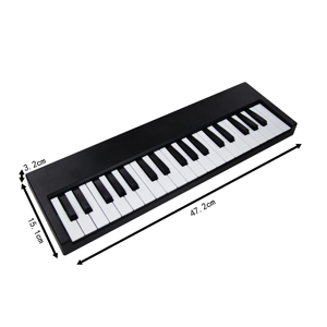 Nhà Máy Trực Tiếp Bd Âm Nhạc 37 Phím Nhạc Cụ Đàn Piano Bàn Phím Midi <span class=keywords><strong>Mini</strong></span> Kích Thước Điện Tử Organ Xách Tay Đàn Piano Cho Trẻ Em - Product Image 1