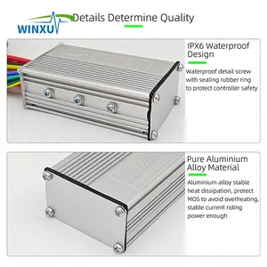 24V 36V 48V 500W 22A 电动自行车 6MOS 无刷电机通用控制器 S810 LED 显示面板套件适用于电动滑板车自行车 - Product Image 2