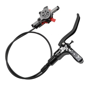 TANKE MTB油圧ディスクブレーキセット160mmローターオイルキャリパープレートマウンテン自転車クランプハンドルバイク二重ピストンオイルブレーキ - Product Image 1