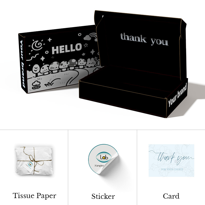 Luxury Sample Package Mailer Corrugated Board