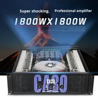 Amplificateur de puissance constant haute puissance professionnel CA2-CA68 pour scène, bar, karaoké, métal, 2.1 canaux