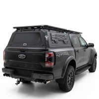 Capot de camionnette pour Ford Ranger F-150 2021-2026 Double Cabine 5.5/6.5/8ft, Hard Top Étanche