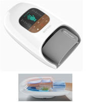 Eveekon Appareil de massage des mains Shiatsu sans fil pour le refroidissement et le chauffage, masseur des mains pour pétrir les poignets et les doigts.
