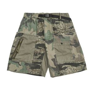 กางเกงขาสั้นคาร์โก้ผ้าฝ้ายคุณภาพสูงสั่งทำขายส่ง กางเกงขาสั้นทรงหลวมแบบลำลอง กางเกงเบอร์มิวดา กางเกงขาสั้นลายพรางสำหรับผู้ชาย - Product Image 1