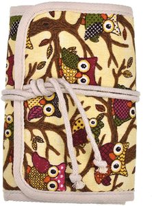 Canvas Roll Organizer with Zipper, Web Pockets <strong>for</strong> Various Crochet <strong>Needles</strong> and <strong>Knitting</strong> Accessories, Crochet Hooks <strong>Holder</strong> - Product Image 6