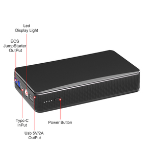 Démarreur portable en promotion 6000mAh 200A 500A Courant de crête Coque ABS avec <span class=keywords><strong>chargeur</strong></span> de téléphone pour <span class=keywords><strong>voiture</strong></span> essence 3L - Product Image 2